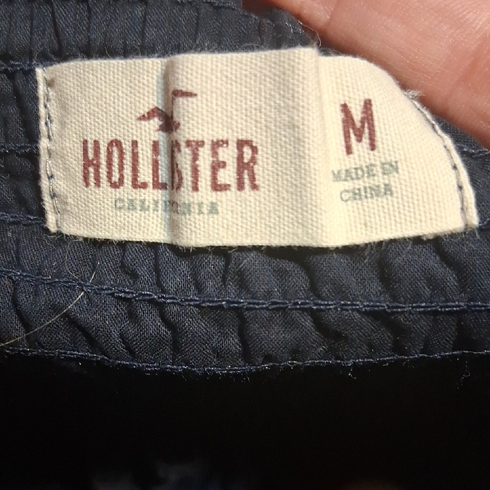 Hollister Strapless Navy Dress - Picture 2 of 4